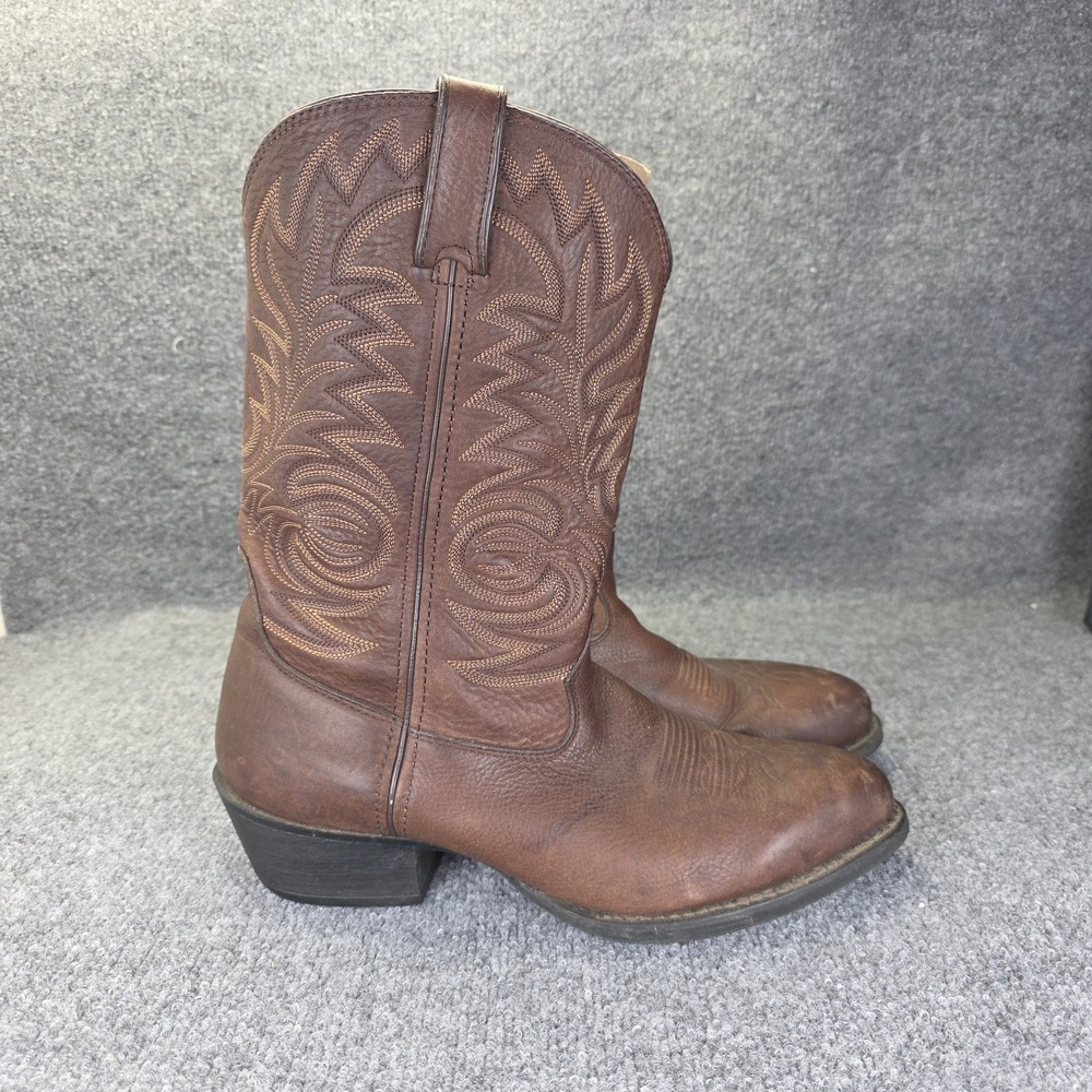 Durango Rebel Men's Western Boots Brown Leather Size 11.5 EE DB5133 EUC